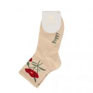 Носки женские PW594 светло-желтый Oemen