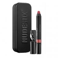 Матовая губная помада-карандаш и румяна Intense Matte Lip + Cheek Pencil NUDESTIX