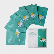 DAILY EYEMASK CAMOMILE CROWN Паровая анти стресс маска для глаз с ароматом ромашки 5 STEAMBASE
