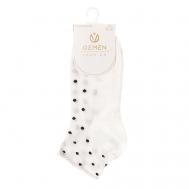 Носки женские PW826 белый Oemen