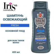 Шампунь "FRESH освежающий" Gentlemen clab 400 Iris Cosmetic