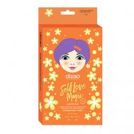 Маска шапка для волос "Коллаген и кератин" увлажняющая, питательная 5 шт 60 Dizao