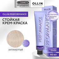 Перманентная крем-краска для волос PERFORMANCE 60 Ollin Professional