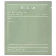 Refreshing Sea Kelp Real Deep Mask Освежающая гидрогелевая маска с экстрактом водорослей 34 Biodance