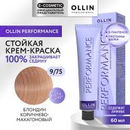 Перманентная крем-краска для волос PERFORMANCE 60 Ollin Professional