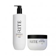 Шампунь профессиональный и маска для волос с кератином RITE PROFESSIONAL