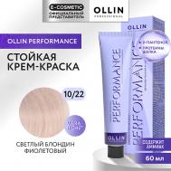 Перманентная крем-краска для волос PERFORMANCE 60 Ollin Professional