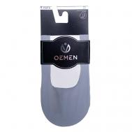 Следки мужские 8009 серый Oemen