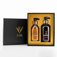 Мужской набор косметики для тела подарочный "Brutal Tabacco" лосьон для тела и гель для душа EL'VIRA