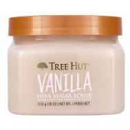 Сахарный скраб для тела с ароматом ванили Vanilla Shea Sugar Scrub 610 TREE HUT