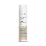 Питательный шампунь для вьющихся волос Restart Curls Nourishing Cleanser 250 Revlon Professional