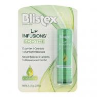 Успокаивающий бальзам для губ с огурцом и календулой Lip Infusions Soothe BLISTEX