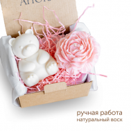 Набор свечей интерьерных подарочный для дома Ahora