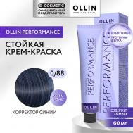 Перманентная крем-краска для волос PERFORMANCE 60 Ollin Professional
