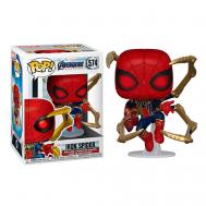 Фигурка The Avengers Marvel Iron Endgame Spider With Nano Gauntlet figure Funko