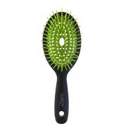 Расческа для волос массажная с силиконовыми зубьями Clarette