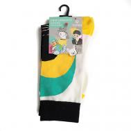 Носки унисекс PW712 красный/розовый/мятный Oemen