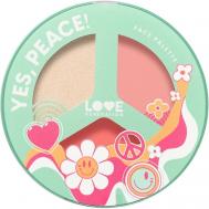 Палетка для лица Yes, Peace! Cheeky Glow LOVE GENERATION