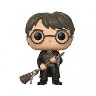 Фигурка Harry Potter Pop! Movies Vinyl Harry With Firebolt & Feather 9 см figure Funko