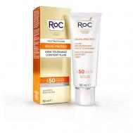 Защитный крем Soleil-Protect High Tolerance Comfort Fluid SPF 50 50 ROC