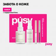 Подарочный набор косметики для бровей SKINCARE PUSY