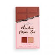Палетка для контурирования: бронзер и хайлайтер CHOCOLATE CONTOUR BAR I Heart Revolution