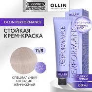 Перманентная крем-краска для волос PERFORMANCE 60 Ollin Professional