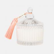 Свеча ароматическая в шкатулке, аромат SPARKLING FRUIT: грейпфрут, лимон, персик 80 BOCA AROMA