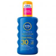 Солнцезащитный спрей Sun "Защита и увлажнение" SPF 30 200 NIVEA