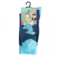 Носки унисекс PM388 синий/голубой Oemen