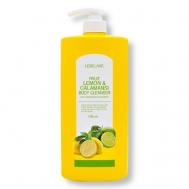 Гель для душа с лимоном и каламанси FRUIT LEMON & CALAMANSI BODY 1000 LEBELAGE