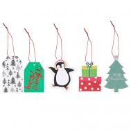 Набор ярлыков для упаковки "Merry & Bright" TWINKLE