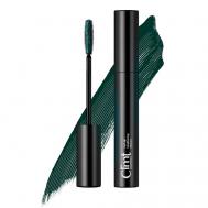 Удлиняющая влагостойкая термотушь для ресниц с силиконовой щеточкой 10 CLIMTCOSMETICS