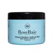 Маска для волос кератиновая с касторовым маслом Masque Keratine X Ricin 500 RB ROSEBAIE PARIS