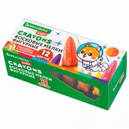 Восковые мелки фигурные KIDS "РАКЕТА" Brauberg