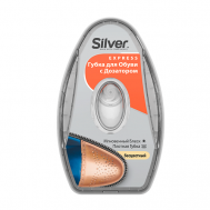 Губка для обуви с дозатором Silver
