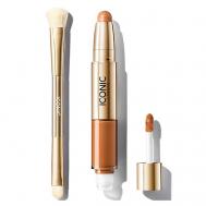 Набор: Консилер Radiant + Кисть для консилера Concealer Duo Brush ICONIC LONDON