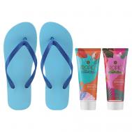 Подарочный набор Tropica + Шлепанцы ACCENTRA