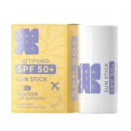 Стик солнцезащитный с SPF 50 матирующий Mattifying Sun Stick 20 Beautific