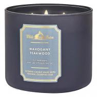 Ароматическая свеча White Barn Mahogany Teakwood Scented Candle 100 BATH & BODY WORKS