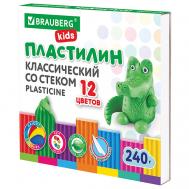 Пластилин классический KIDS Brauberg