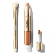 Набор: Консилер Radiant + Кисть для консилера Concealer Duo Brush ICONIC LONDON