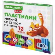 Пластилин мягкий восковой KIDS Brauberg