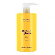 Блеск-маска для волос Brilliants gloss 750 Kapous