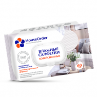 Влажные салфетки для уборки HOUSEORDER