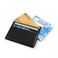 Чехол из экокожи для шести пластиковых карт и отделением для купюр Flexpocket