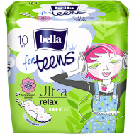 Прокладки супертонкие for teens Ultra relax BELLA