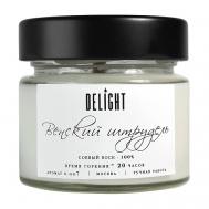 DELÍGHT Свеча ароматическая с деревянным фитилем для дома "Венский штрудель" 100 DeLIGHT