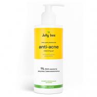 Гель для умывания для сухого и нормального типа кожи лица Anti-acne Cleansing Gel 250 JULLY BEE