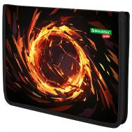 Папка-конверт А4 МОЛНИЯ ВОКРУГ Огненный мяч Brauberg